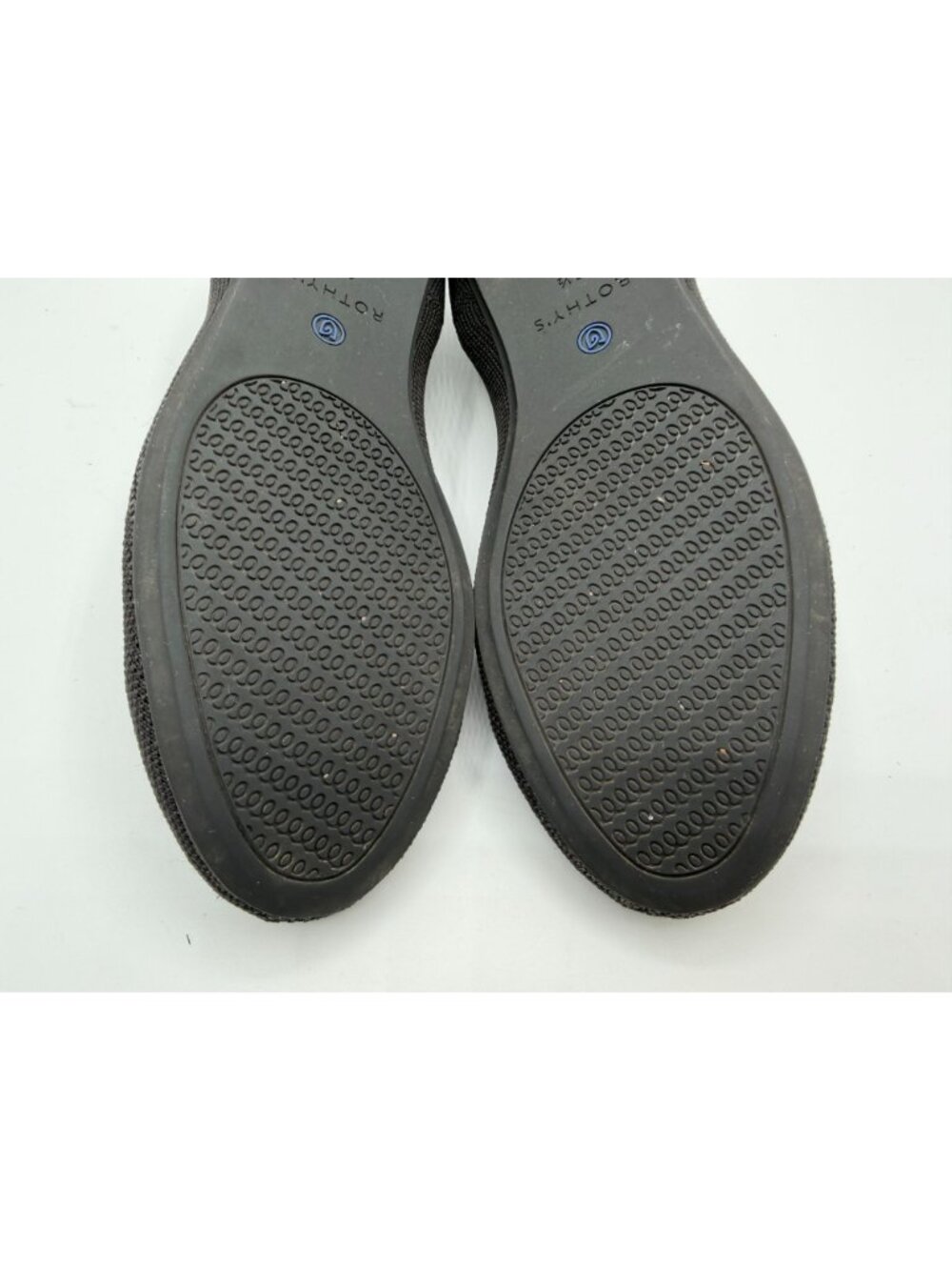 Rothy's The Flats Round Toe Ballet Flats Black Women Size 8.5 Slip On Comfort - Picture 13 of 15